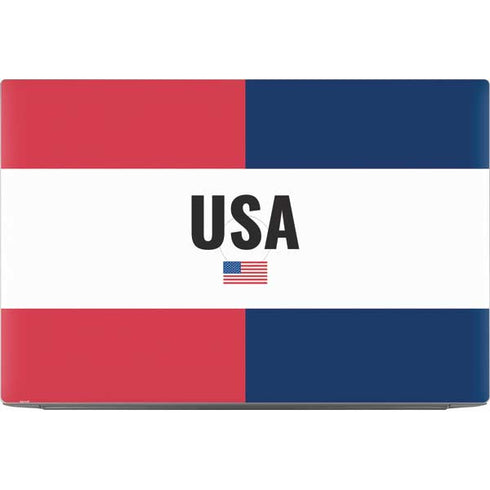 American Flag Color Block Dell XPS Skin